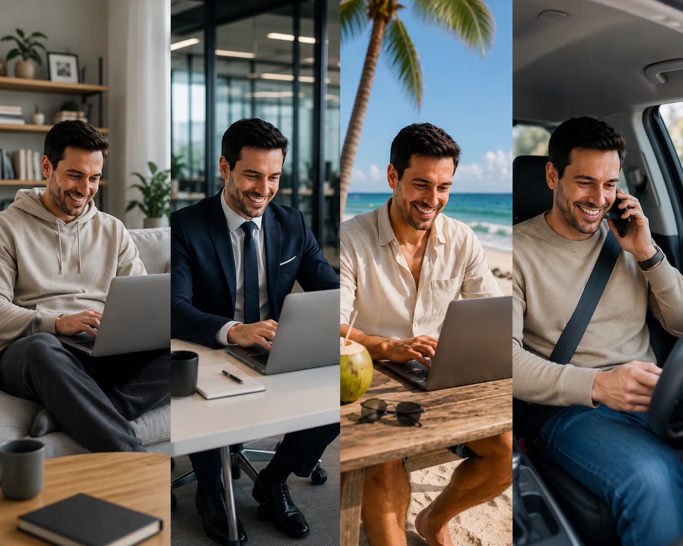 More flexibility,
more work happiness