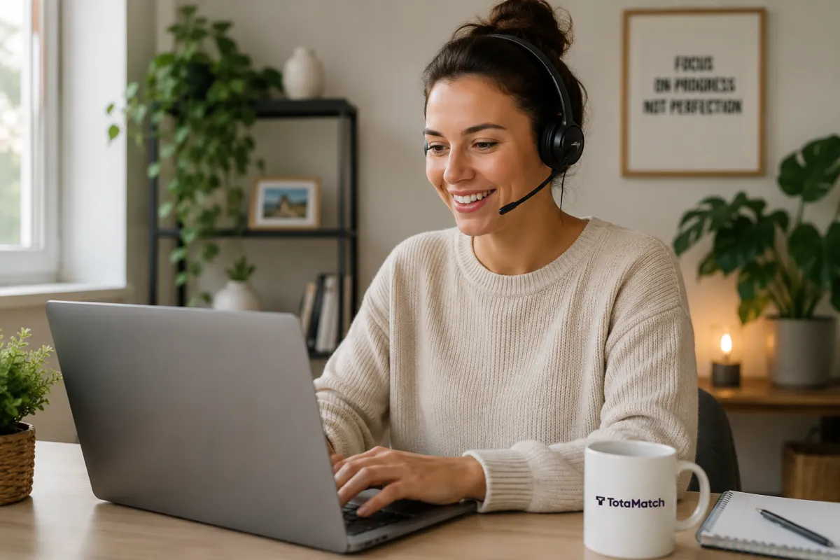Start today
as a customer service rep.